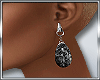 B* Layla Black Earrings