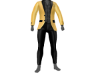 Gold and Black Full Suit