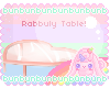 Rabbuly Table
