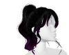 Black Violet Hair PonyTa