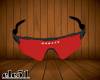 OA. red glasses