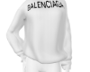 Stud Balenci Sweat White