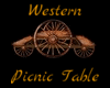 Western Picnic Table