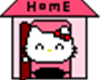 Pink Hello Kitty Sticker