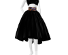 top + long skirt