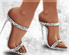 Silver Goddess Heels