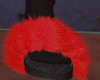 RL* fuzzy  red slippers