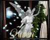 !Q Angel Statue + Lights