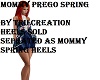 Mommy Prego Spring