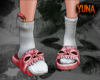 Y| Slipper Red Bones