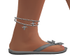 cross anklet