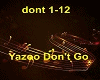 Yazoo Don't Go remix