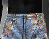 Blossom Cargo Denim