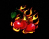 flaming cherry T