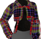 MultiPlaid Rockstar Coat