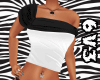 6v3| Black & White Top