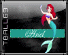 Ariel blinkie sticker