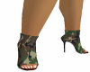 Camoflauge Ankle Boots