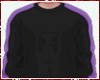 Kawaii Black/Purple Top