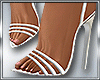 B* White Sandals