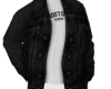 JACKETA JEANS PRETA