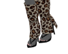 Leopard skin heels