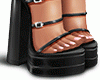 !! Goth Platform Heel