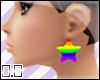 o.0 Rainbow Star Earings