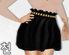 ! Black Studded Skirt