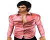 Sexy Peach Silk shirt