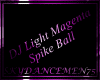 DJ Lt Magenta Spike Ball