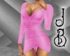 JB Pink Sleeved Dress