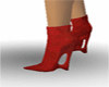 RED WEDGE SHOES