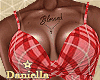 D| Junina Xadrez Red