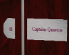 Captains Door Sign