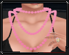 {D} 90's Pink Necklace