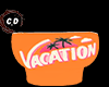 [F] Orange Vaccation Top