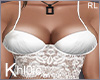 K white lace top Rl