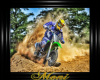 Motocross Rider2 Canvas