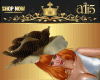 Cleo Ginger/Rose Hat DRV