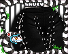 Lace Up Pants Black