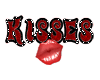 Kisses sticker