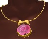 TD Pink Rose Necklaces