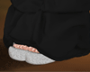 skeleton Puffer Sandals