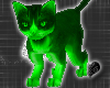 *-*Cute Green Cat Pet