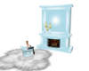blue fireplace (YK)