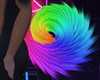 Rainbow Husky Tail