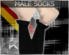 +KM+ Wool Socks Blk M