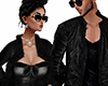 couple leather Fur fit*F