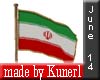 !K! Flag of IRAN animate